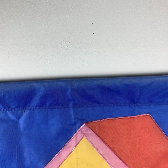 Decorative Garden Flag Indoor Outdoor Bird With Birdhouse "Welcome" Approx 42x27 - Picture 4 of 4